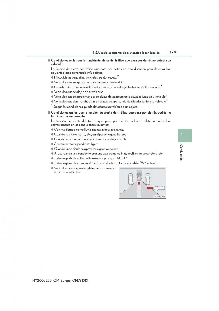 Lexus NX manual del propietario / page 379