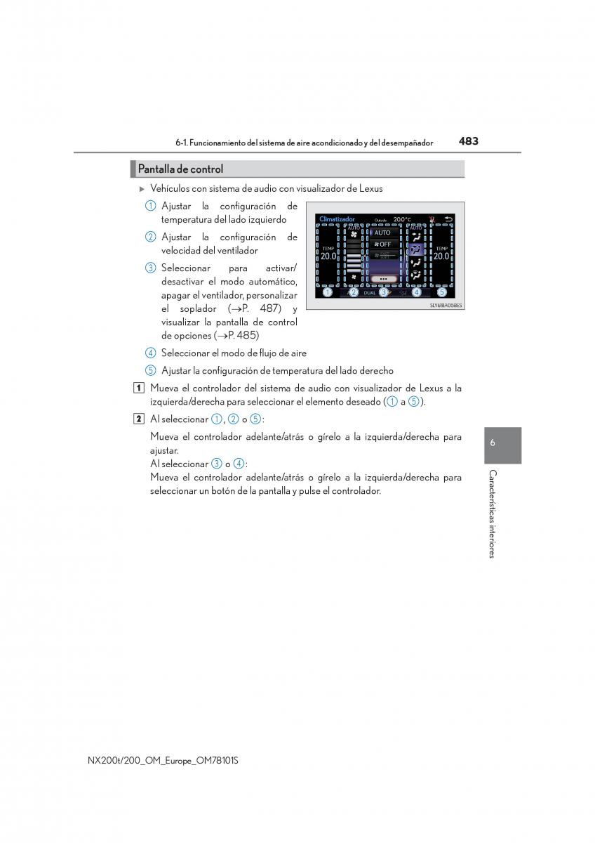 Lexus NX manual del propietario / page 483