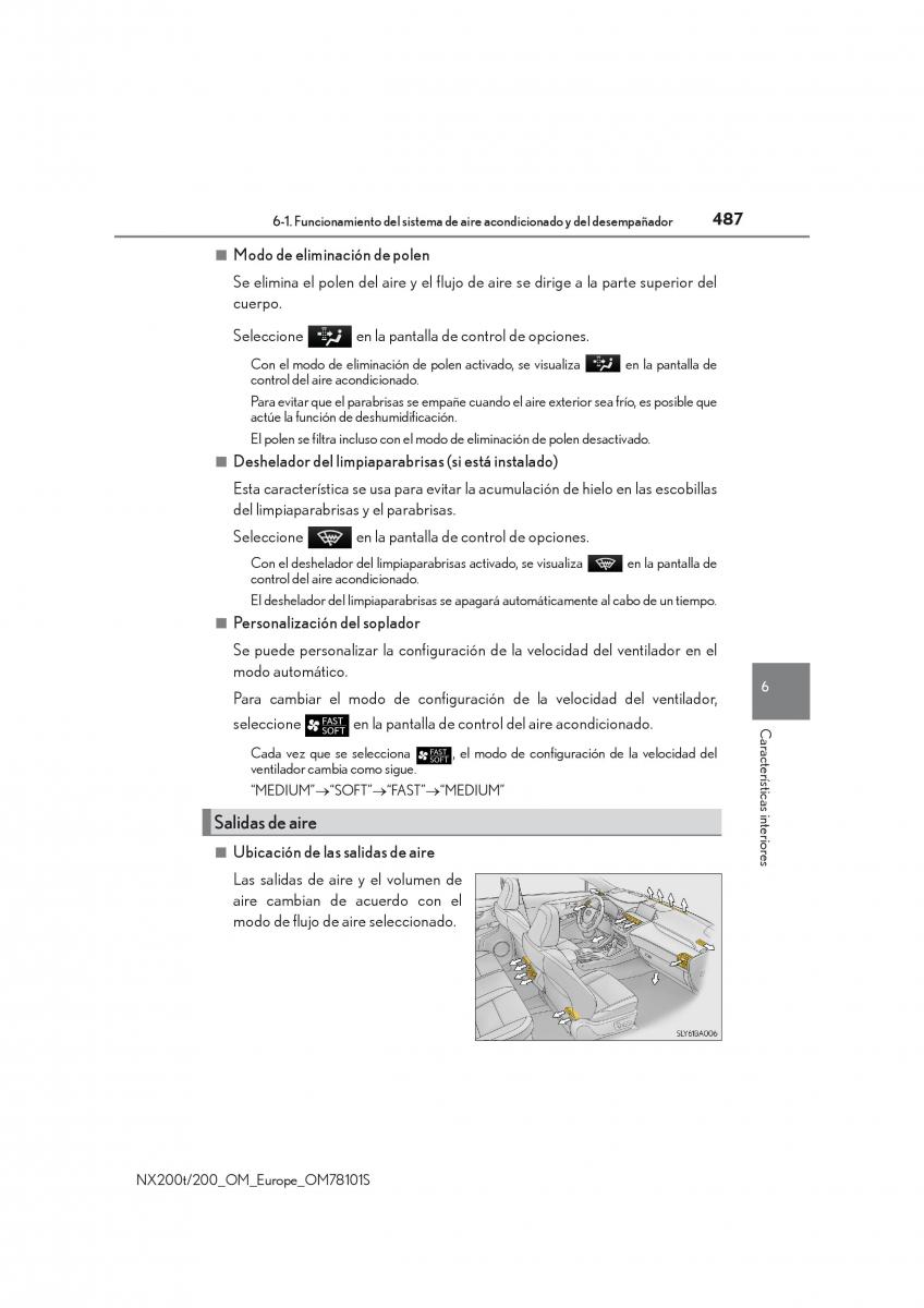 Lexus NX manual del propietario / page 487