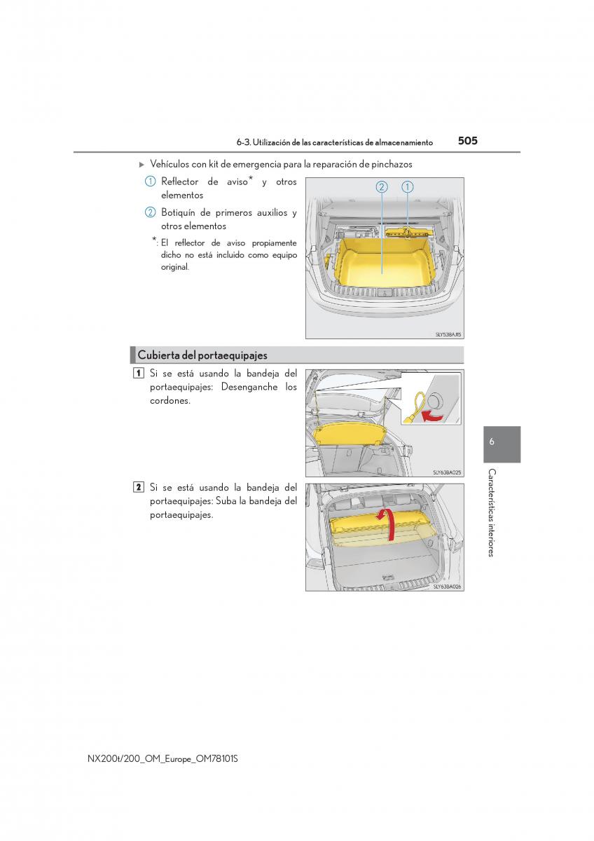 Lexus NX manual del propietario / page 505