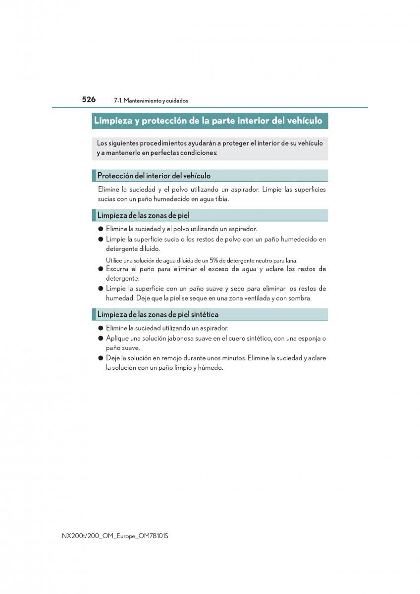 Lexus NX manual del propietario / page 526