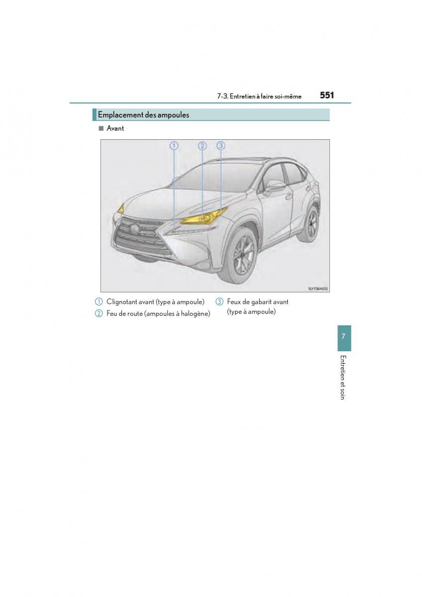 Lexus NX manuel du proprietaire / page 553