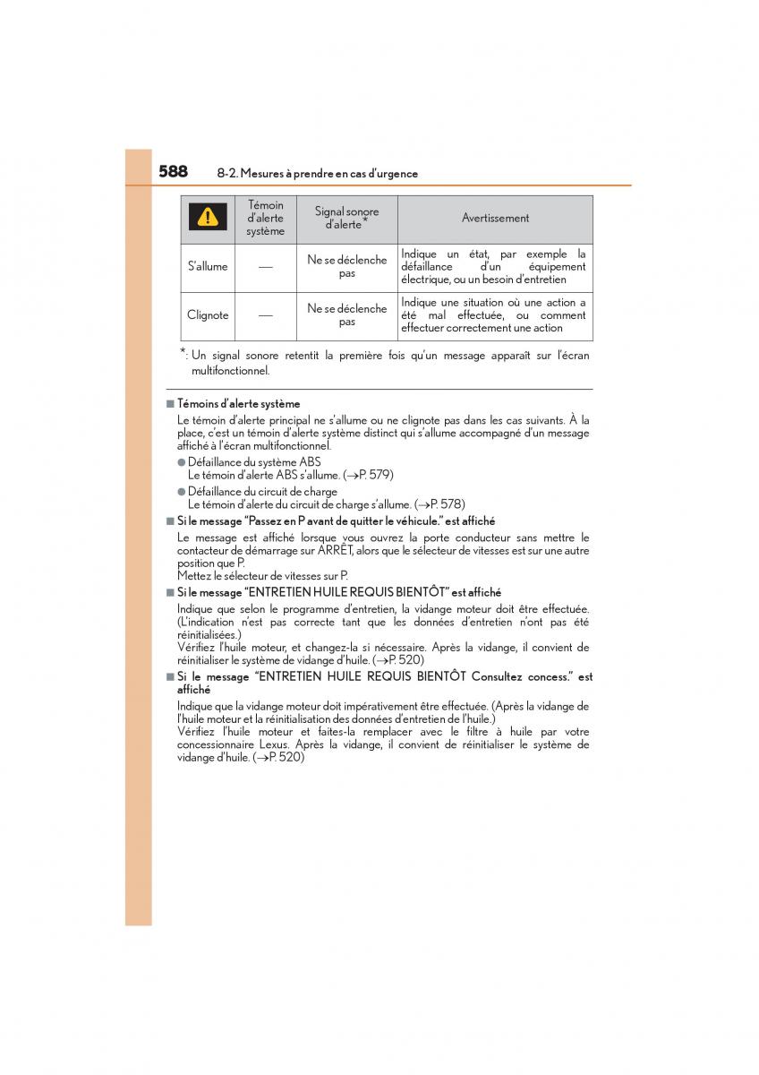 Lexus NX manuel du proprietaire / page 590