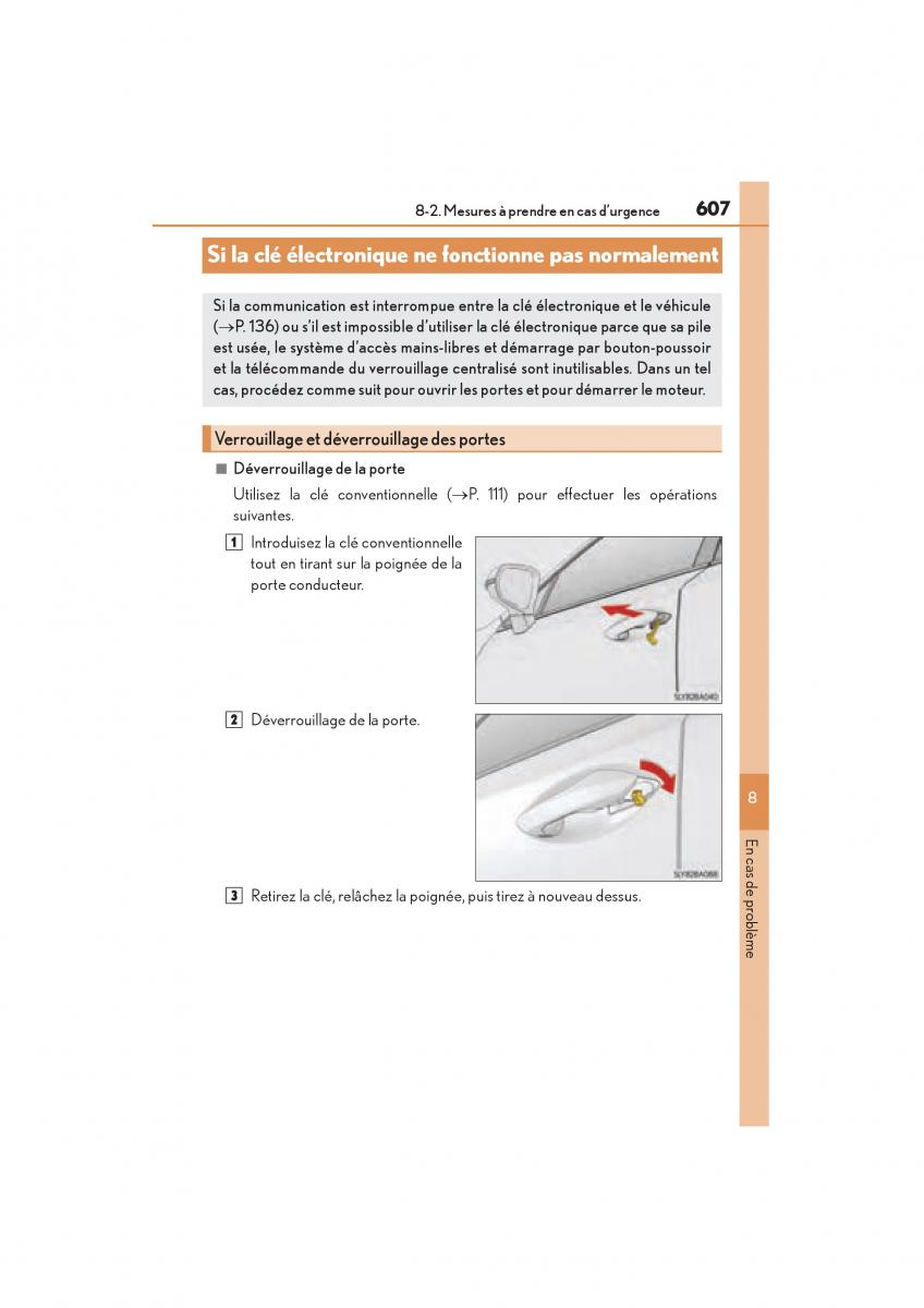 Lexus NX manuel du proprietaire / page 609