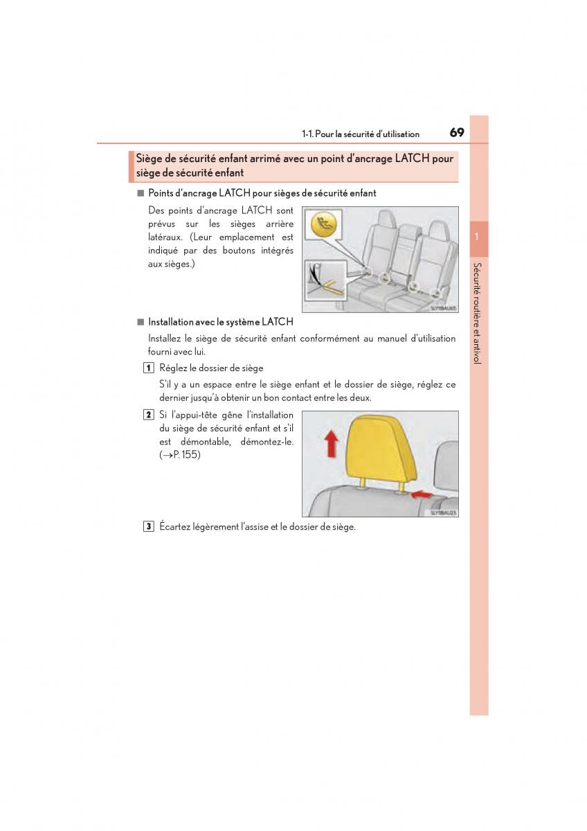 Lexus NX manuel du proprietaire / page 71