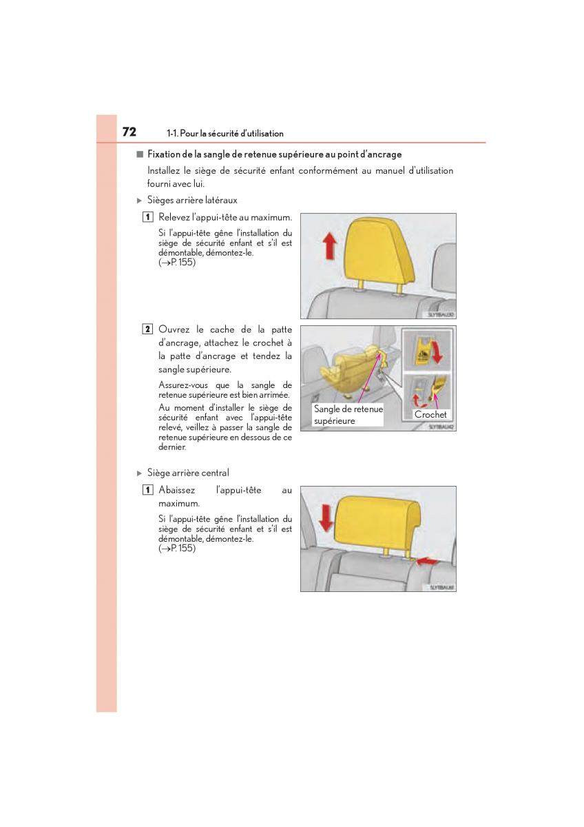 Lexus NX manuel du proprietaire / page 74