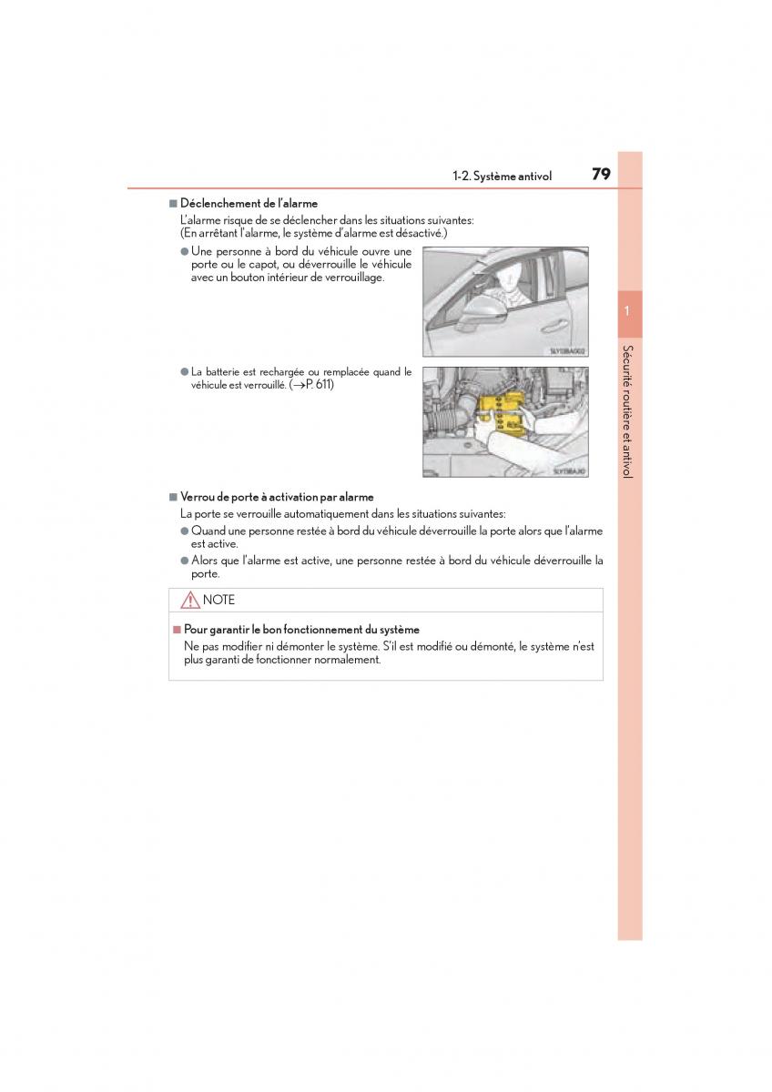 Lexus NX manuel du proprietaire / page 81