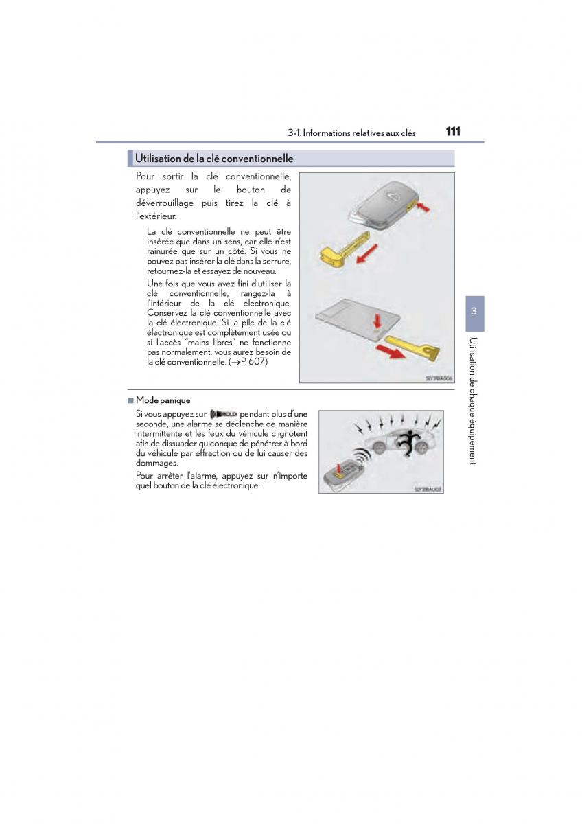 Lexus NX manuel du proprietaire / page 113