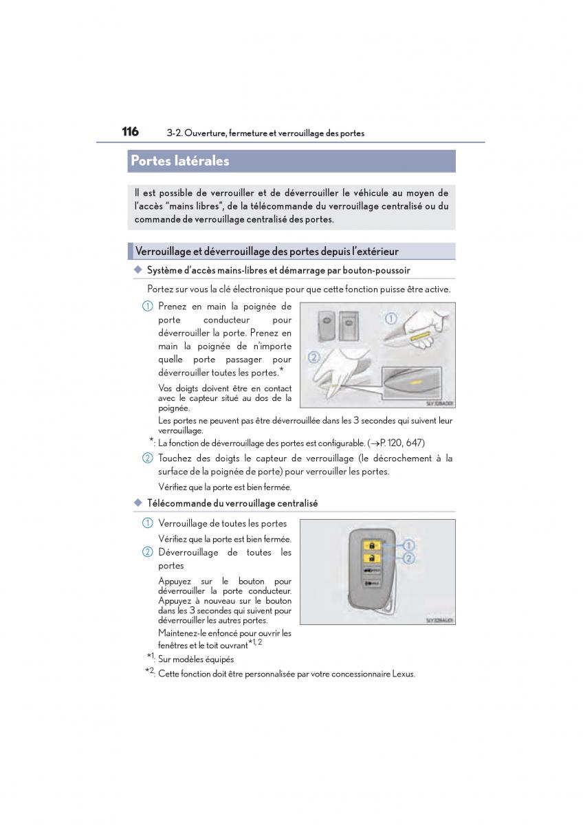 Lexus NX manuel du proprietaire / page 118