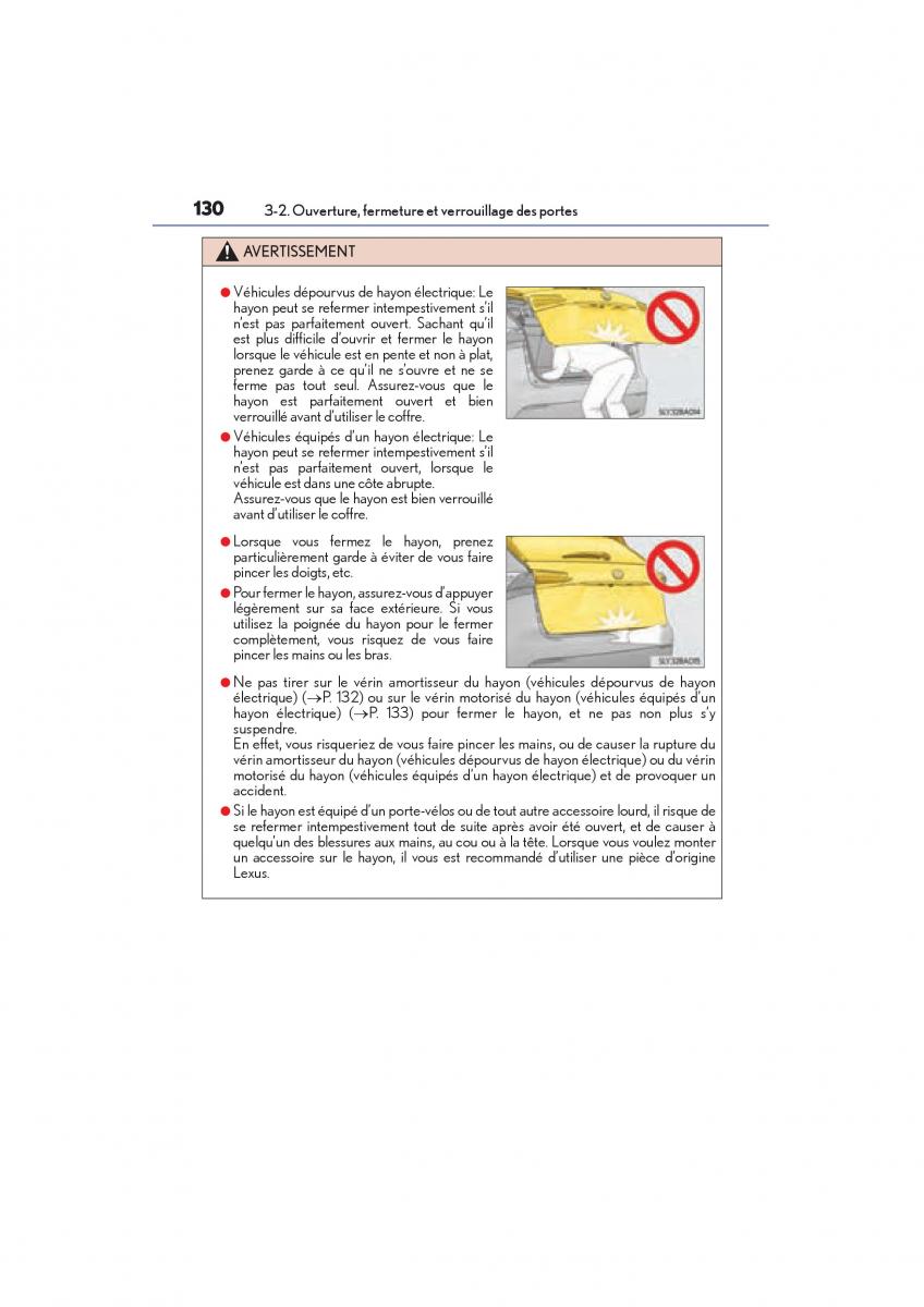 Lexus NX manuel du proprietaire / page 132
