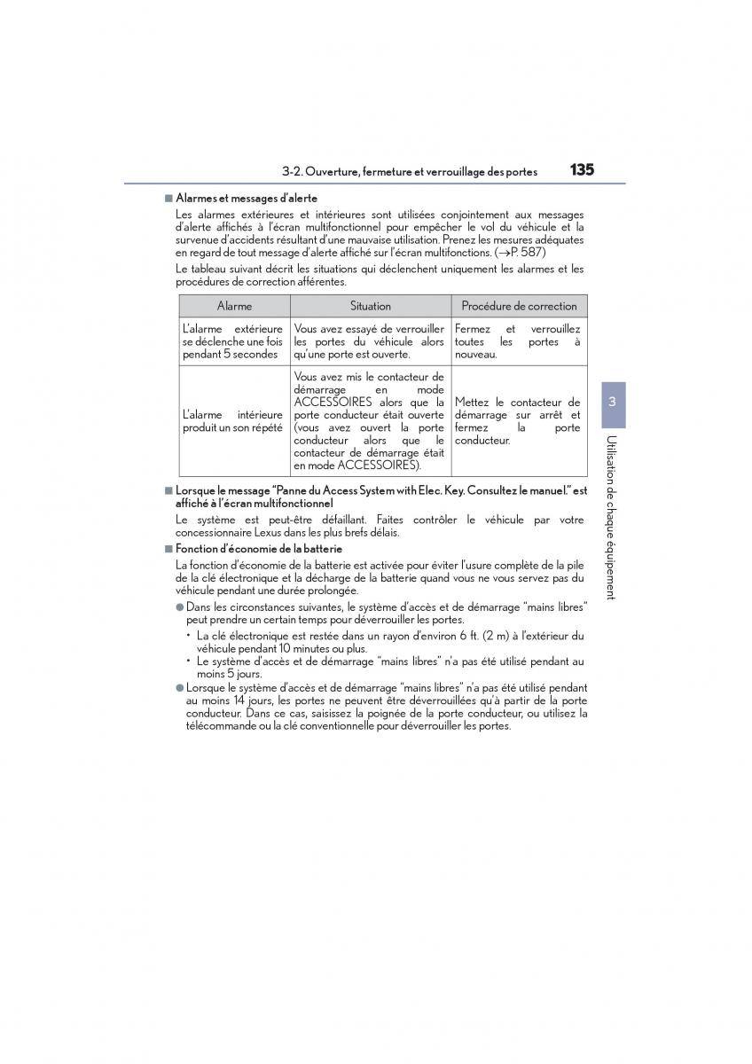 Lexus NX manuel du proprietaire / page 137