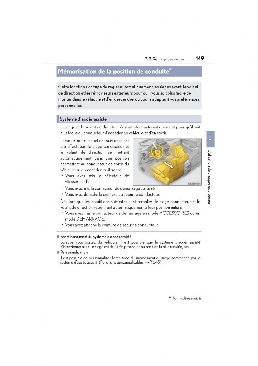 Lexus NX manuel du proprietaire / page 151