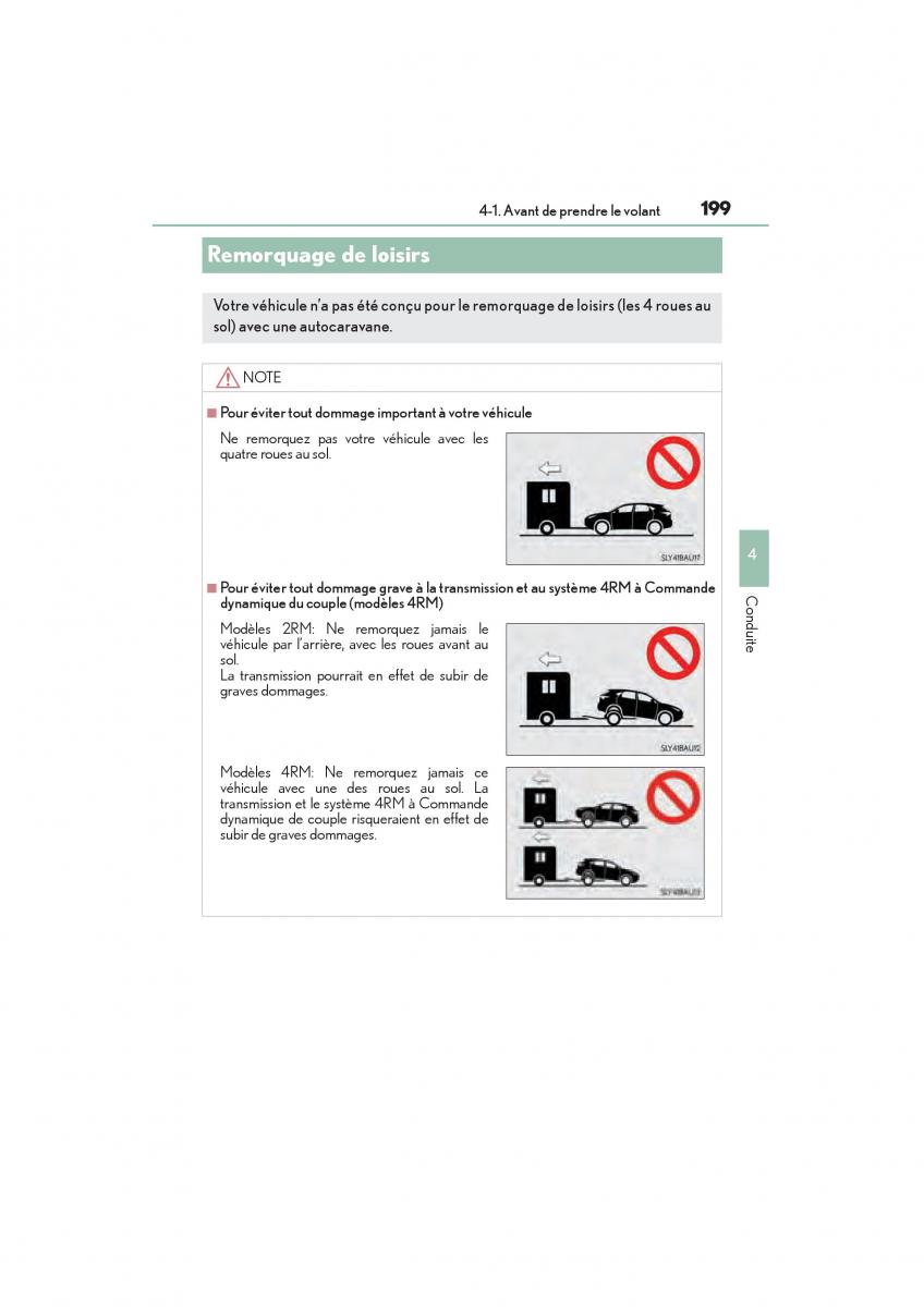 Lexus NX manuel du proprietaire / page 201