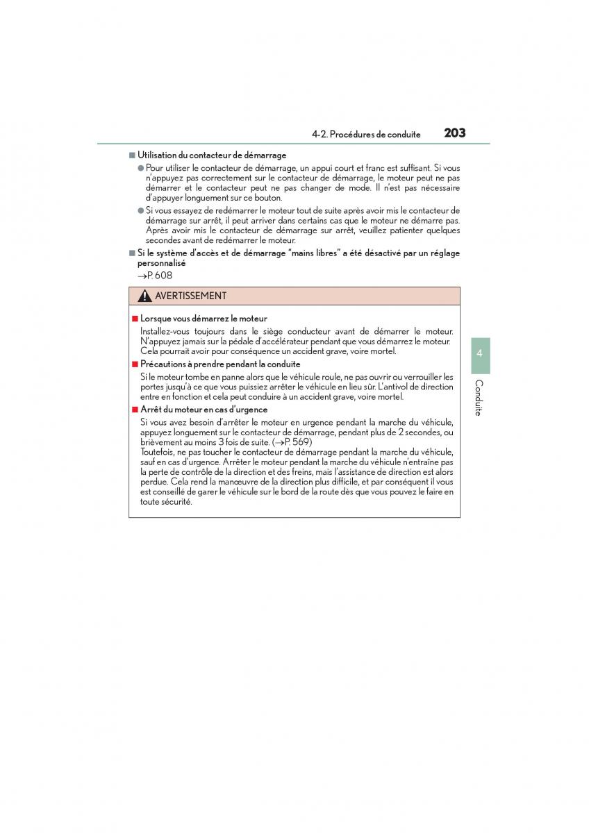 Lexus NX manuel du proprietaire / page 205