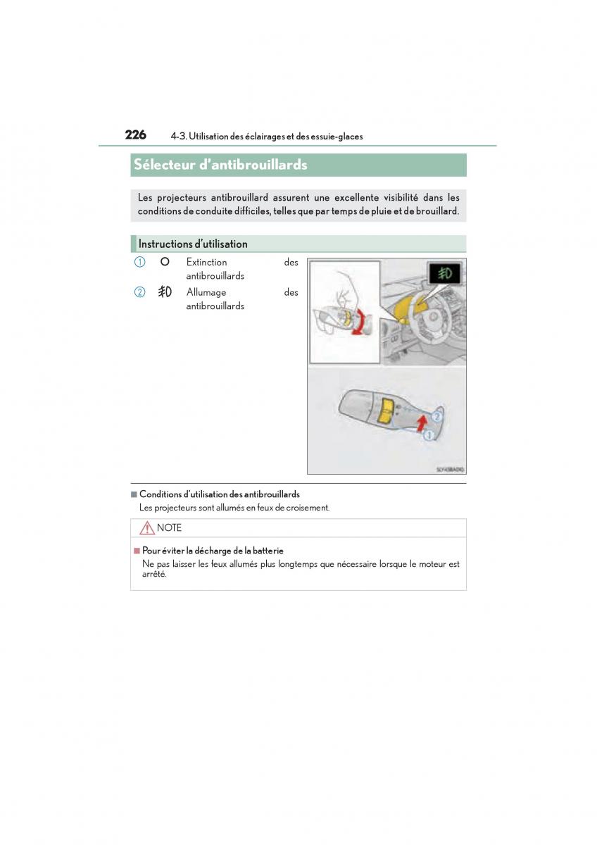 Lexus NX manuel du proprietaire / page 228