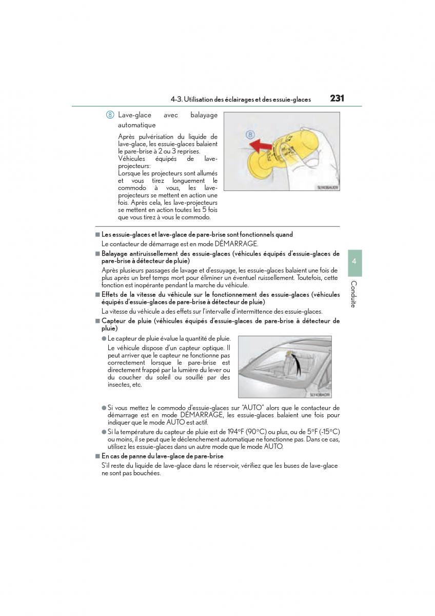 Lexus NX manuel du proprietaire / page 233