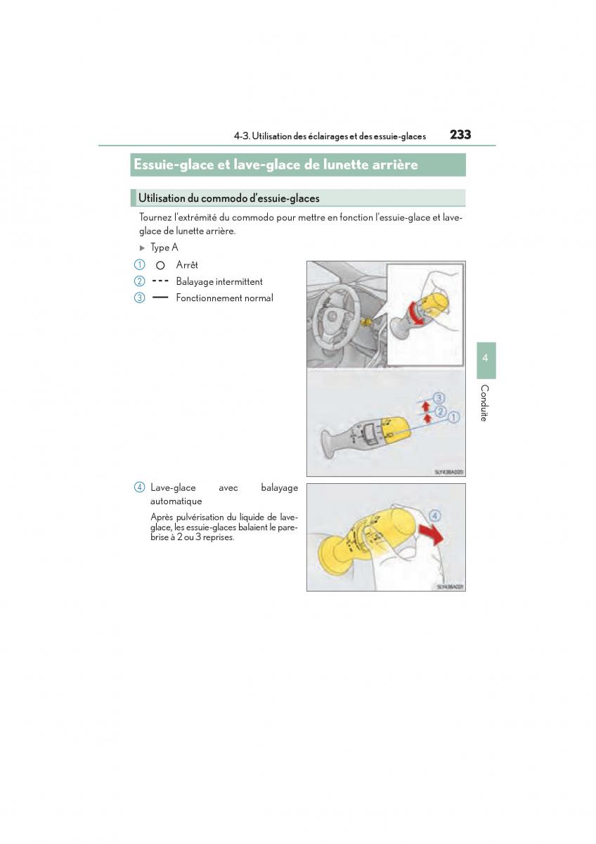 Lexus NX manuel du proprietaire / page 235