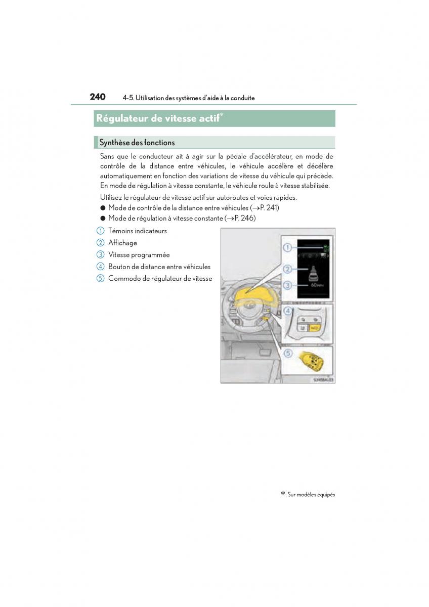 Lexus NX manuel du proprietaire / page 242