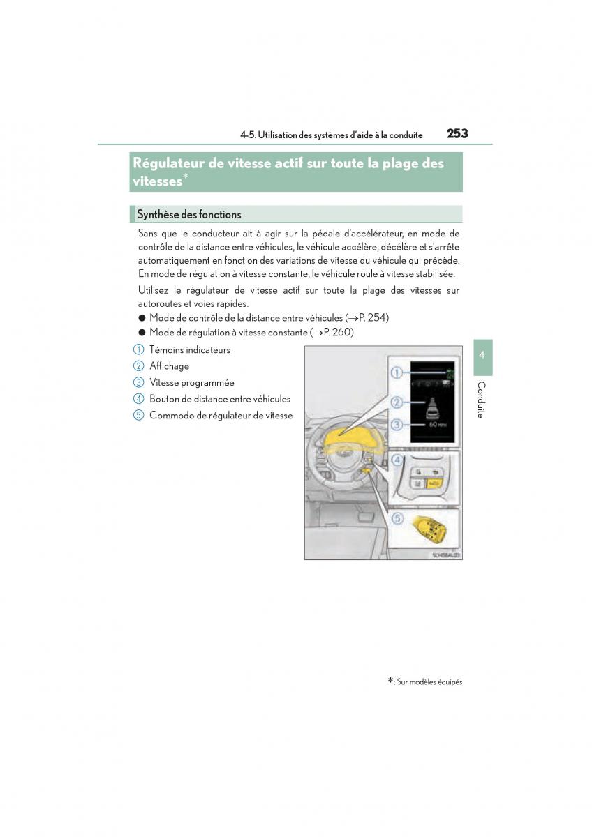 Lexus NX manuel du proprietaire / page 255