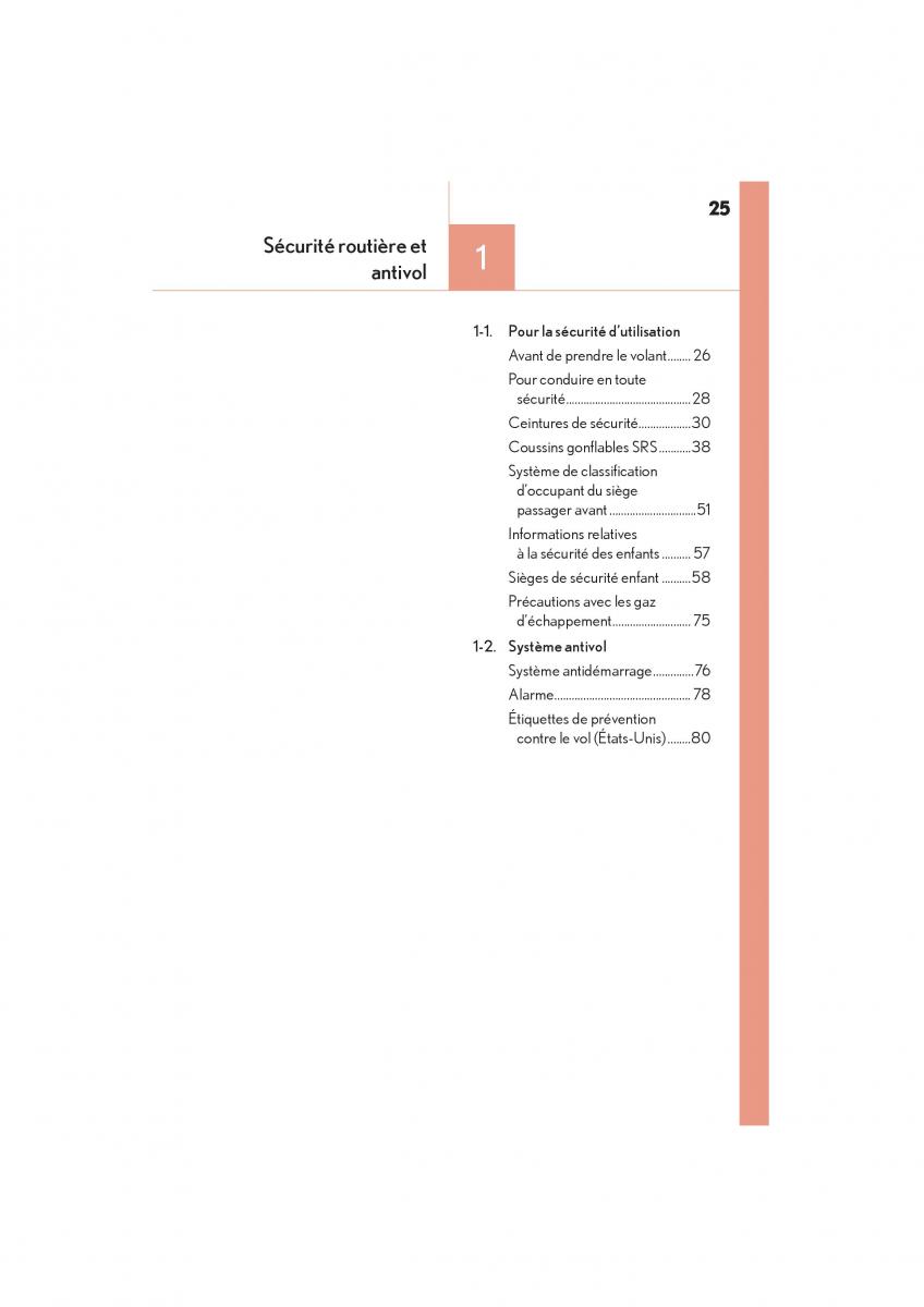 Lexus NX manuel du proprietaire / page 27