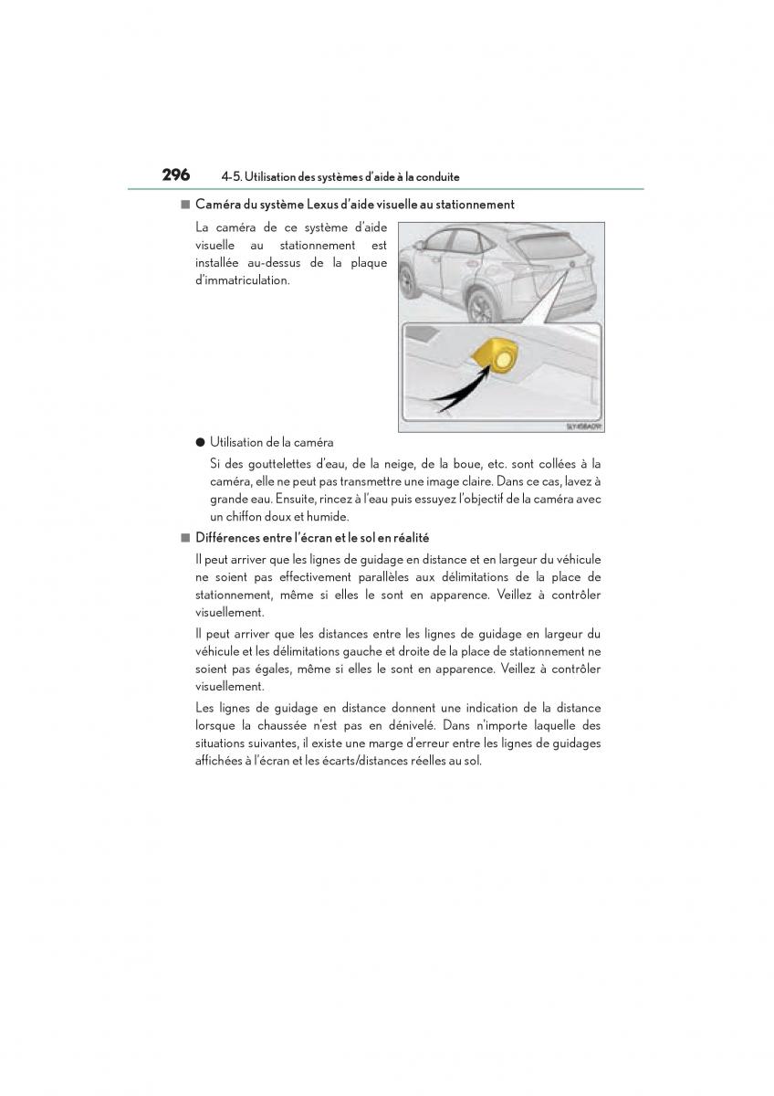 Lexus NX manuel du proprietaire / page 298