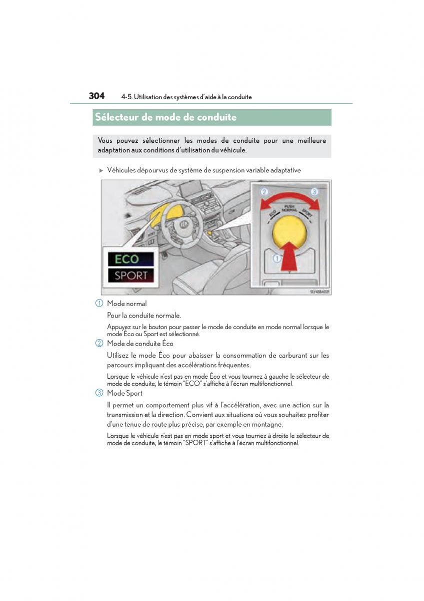 Lexus NX manuel du proprietaire / page 306