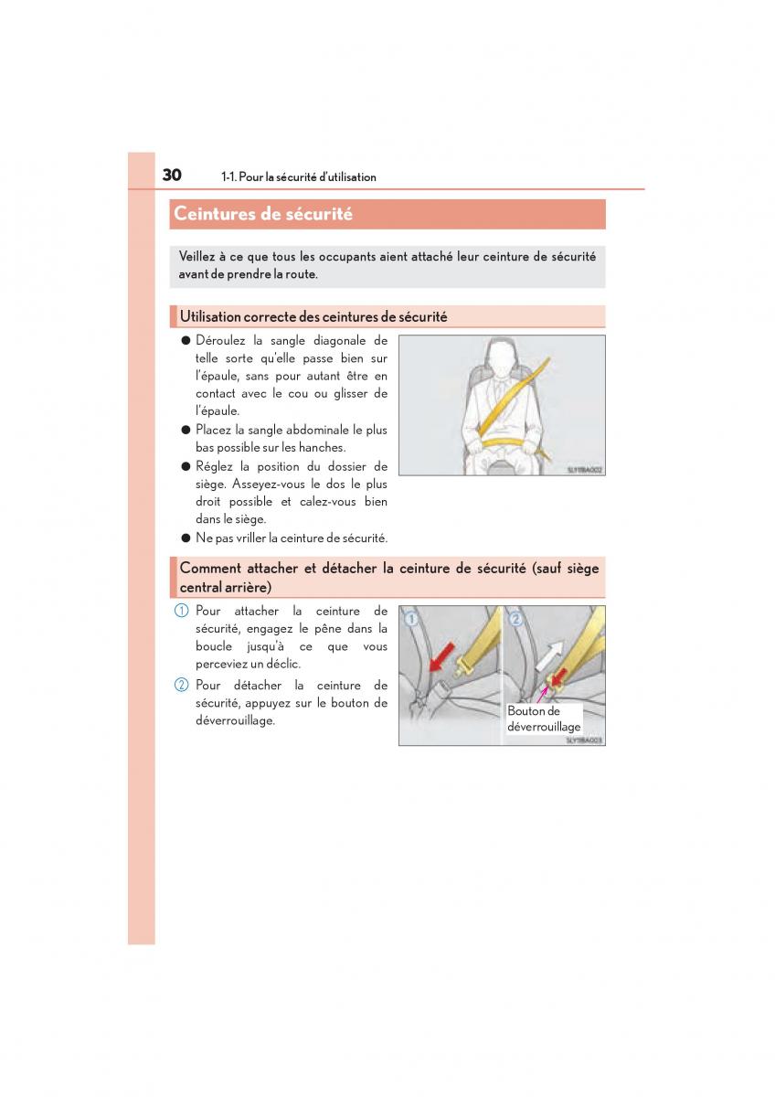 Lexus NX manuel du proprietaire / page 32