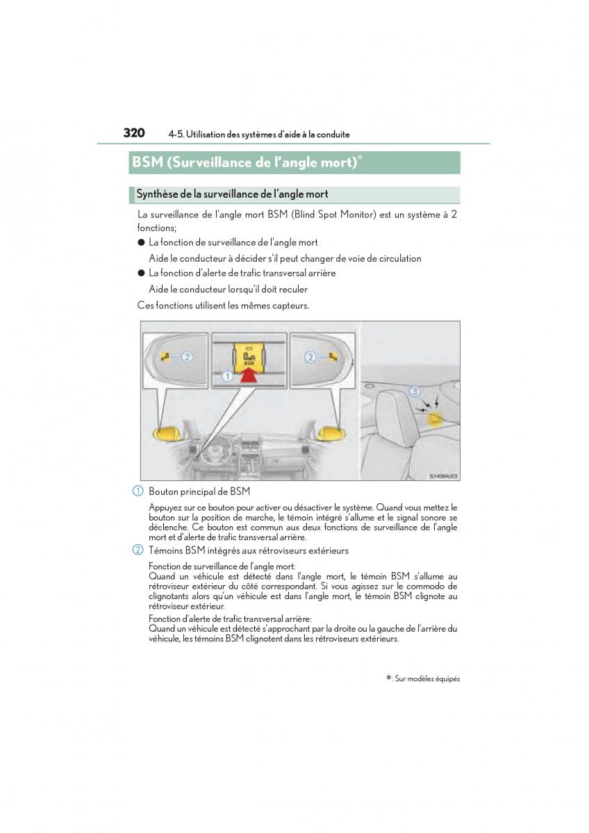 Lexus NX manuel du proprietaire / page 322