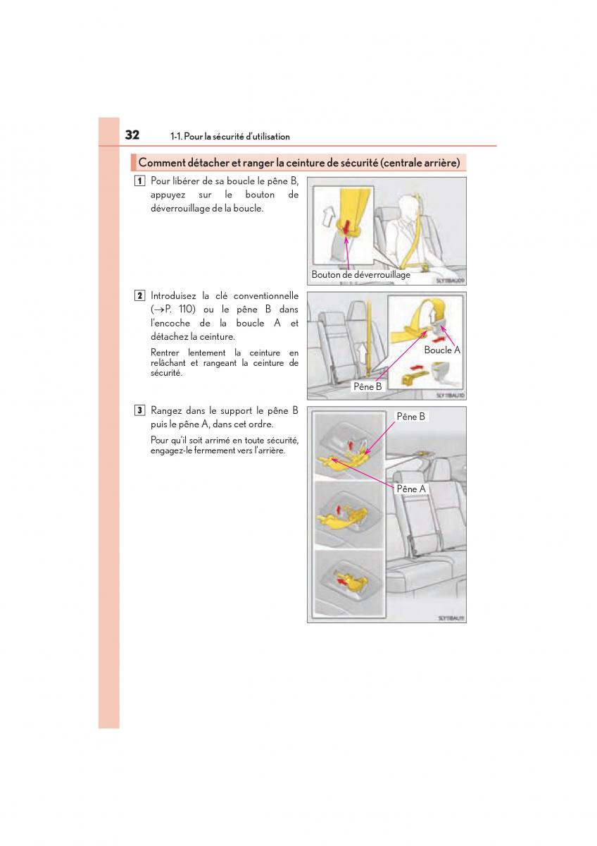 Lexus NX manuel du proprietaire / page 34