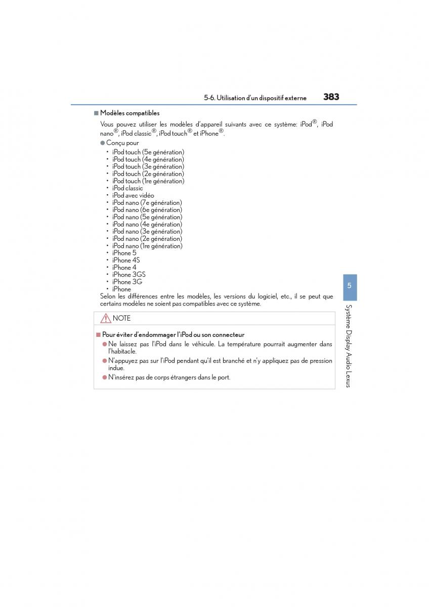 Lexus NX manuel du proprietaire / page 385