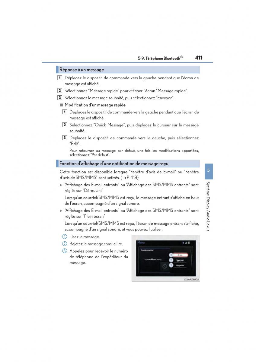 Lexus NX manuel du proprietaire / page 413