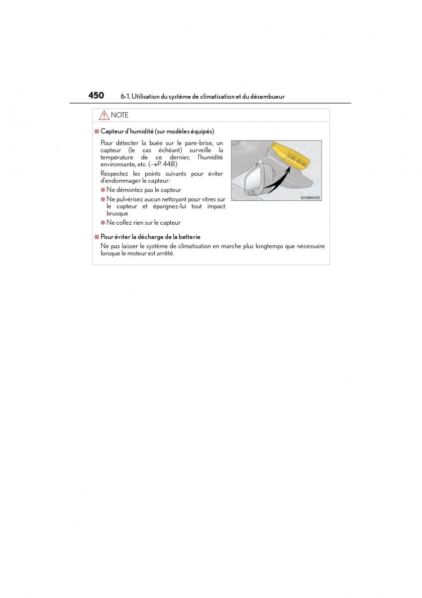 Lexus NX manuel du proprietaire / page 452