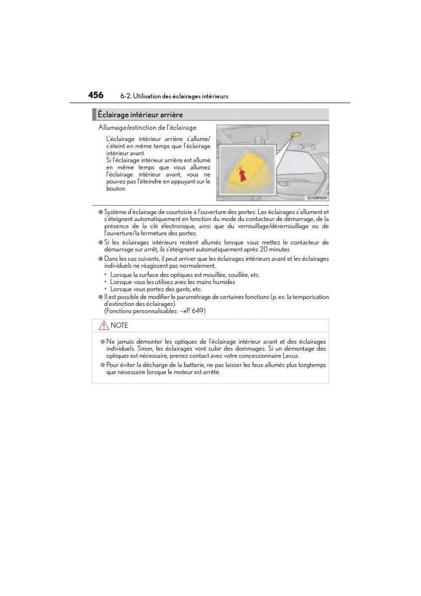 Lexus NX manuel du proprietaire / page 458