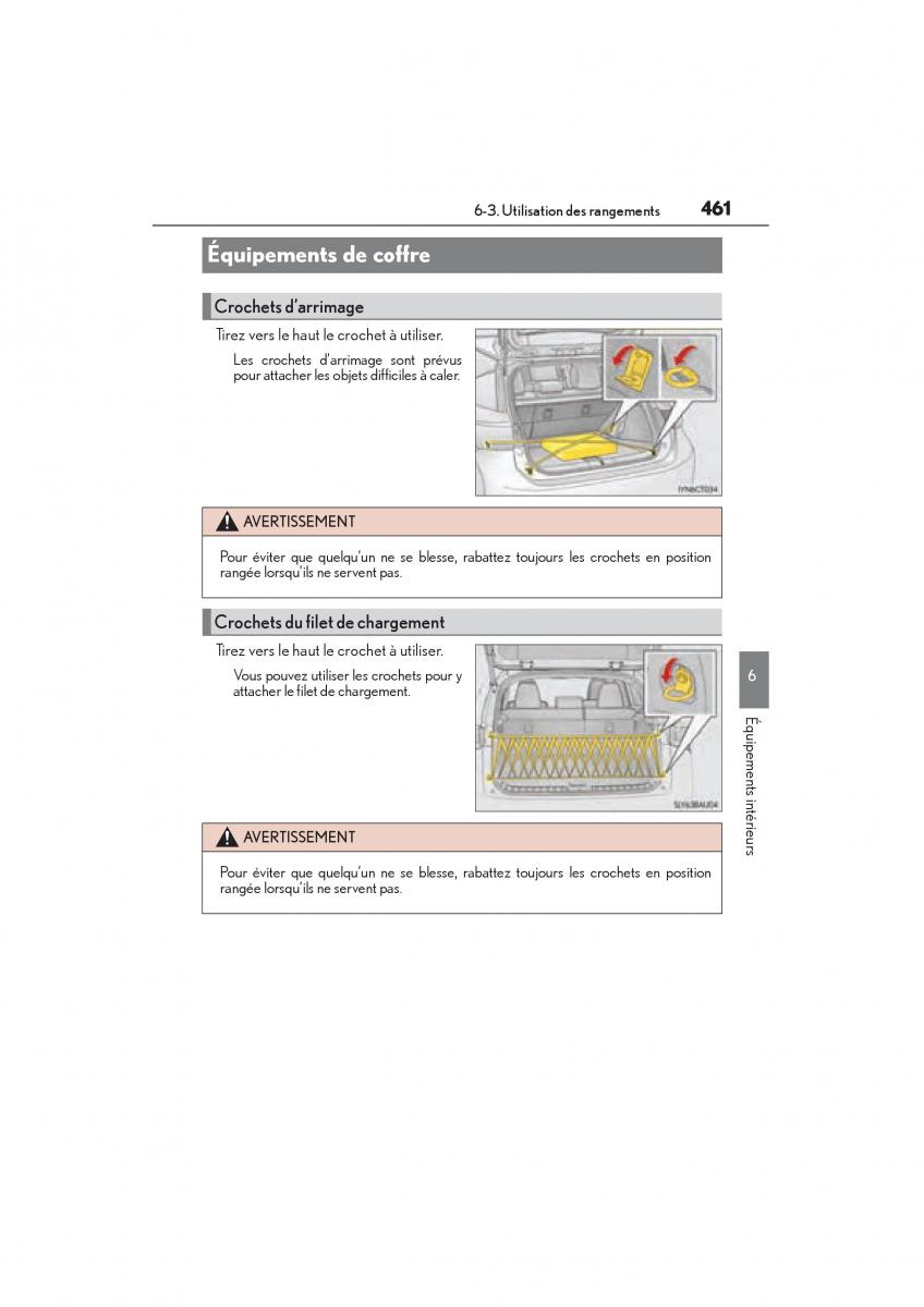 Lexus NX manuel du proprietaire / page 463