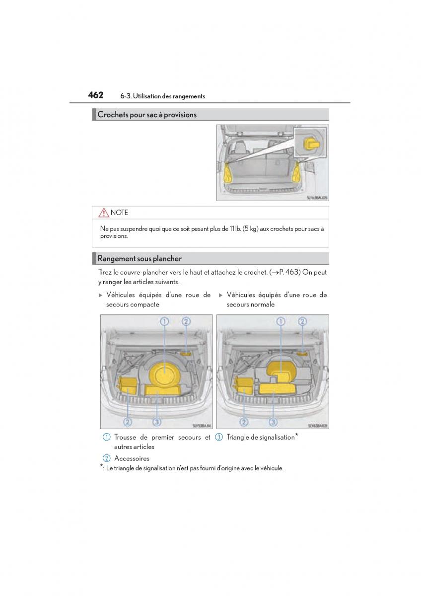 Lexus NX manuel du proprietaire / page 464