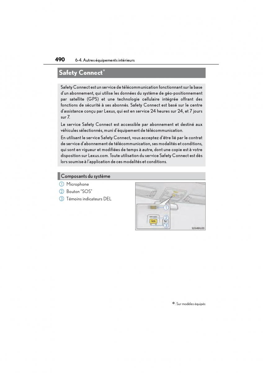 Lexus NX manuel du proprietaire / page 492