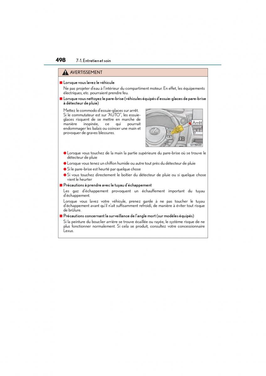 Lexus NX manuel du proprietaire / page 500
