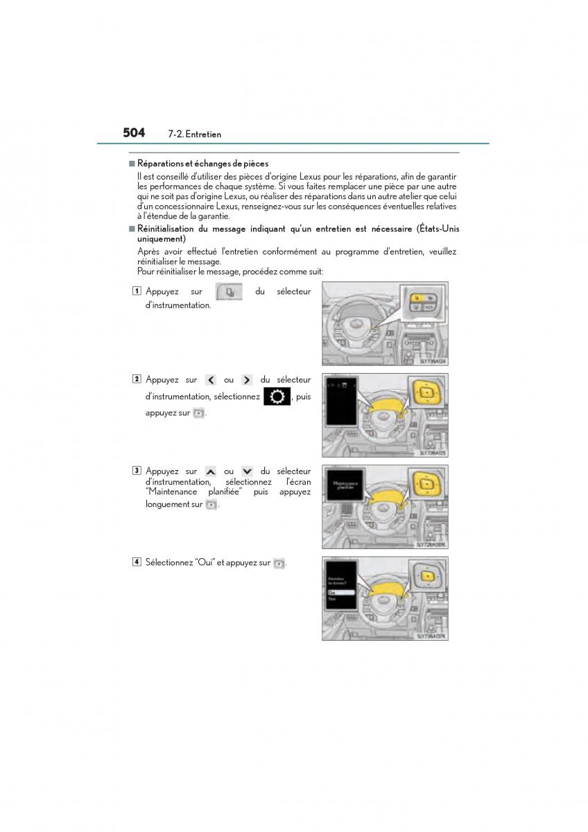 Lexus NX manuel du proprietaire / page 506