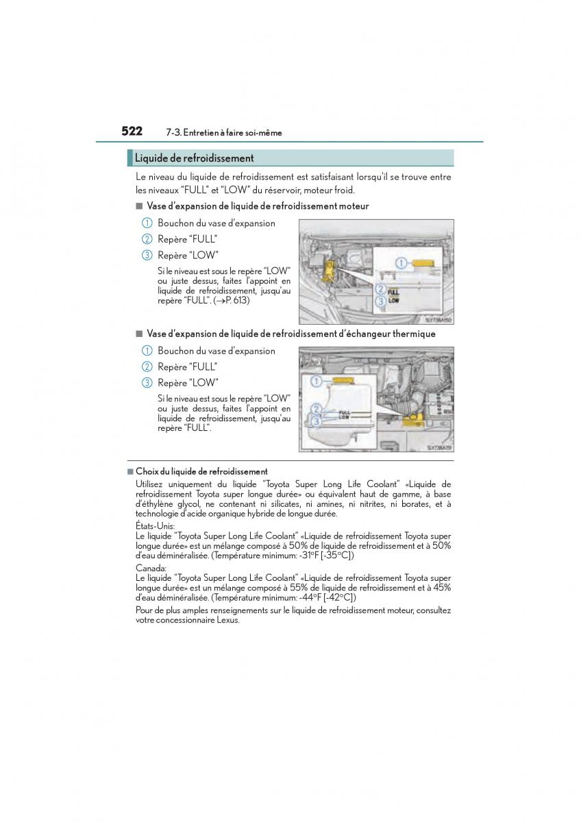 Lexus NX manuel du proprietaire / page 524