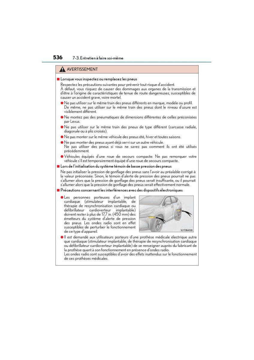 Lexus NX manuel du proprietaire / page 538