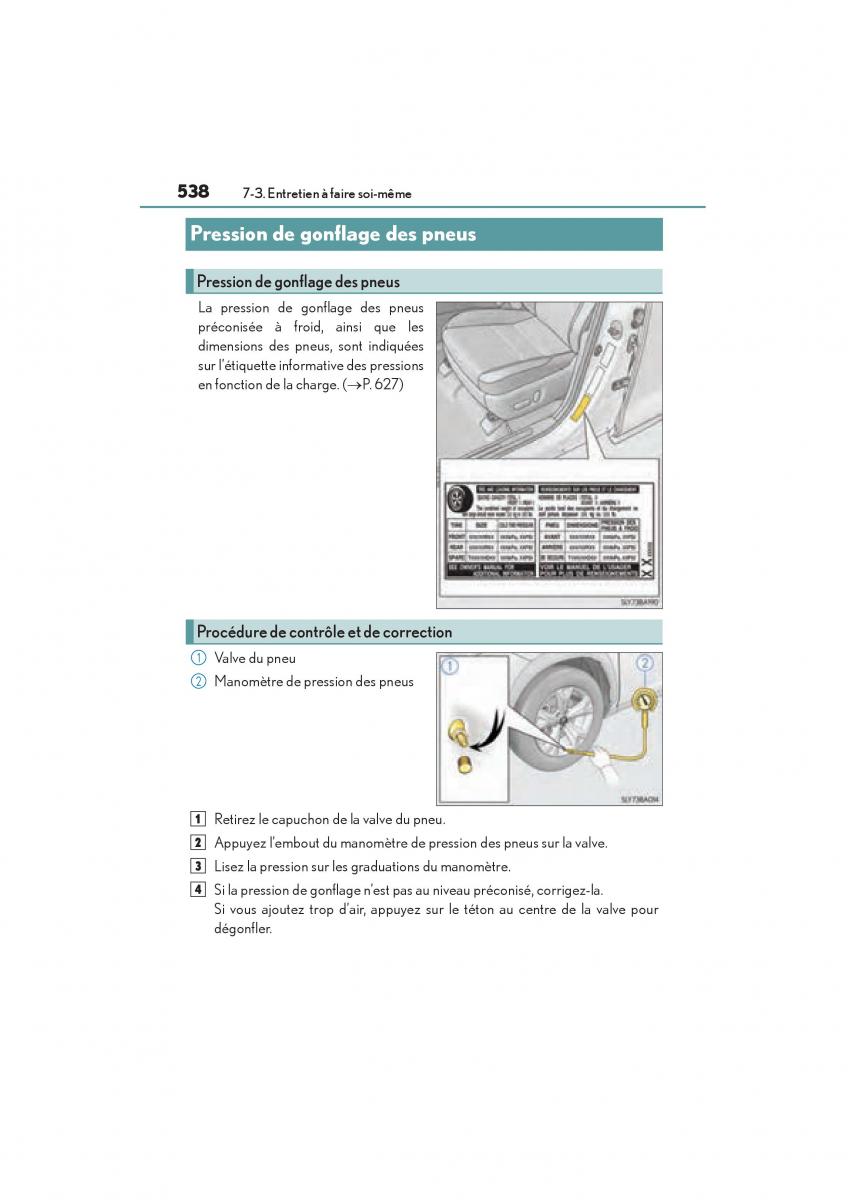 Lexus NX manuel du proprietaire / page 540