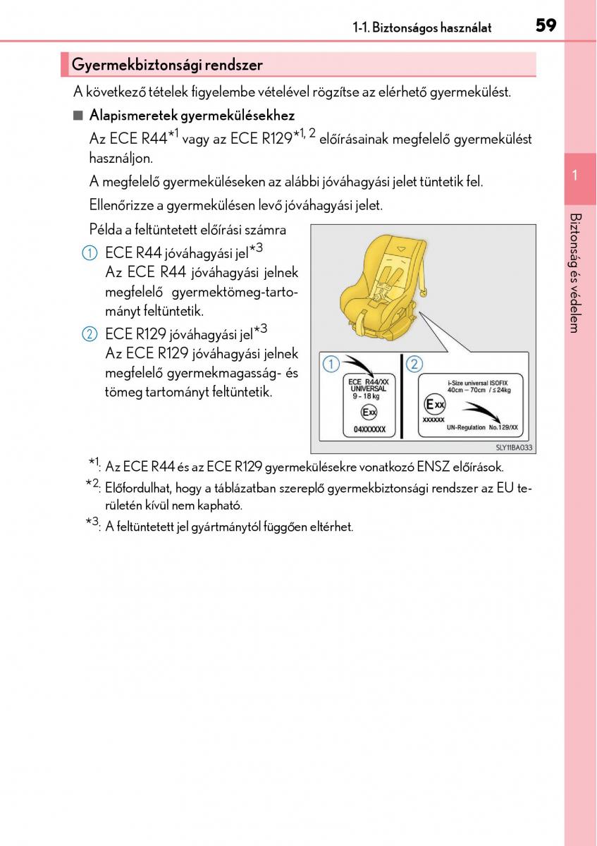 Lexus NX Kezelesi utmutato / page 59