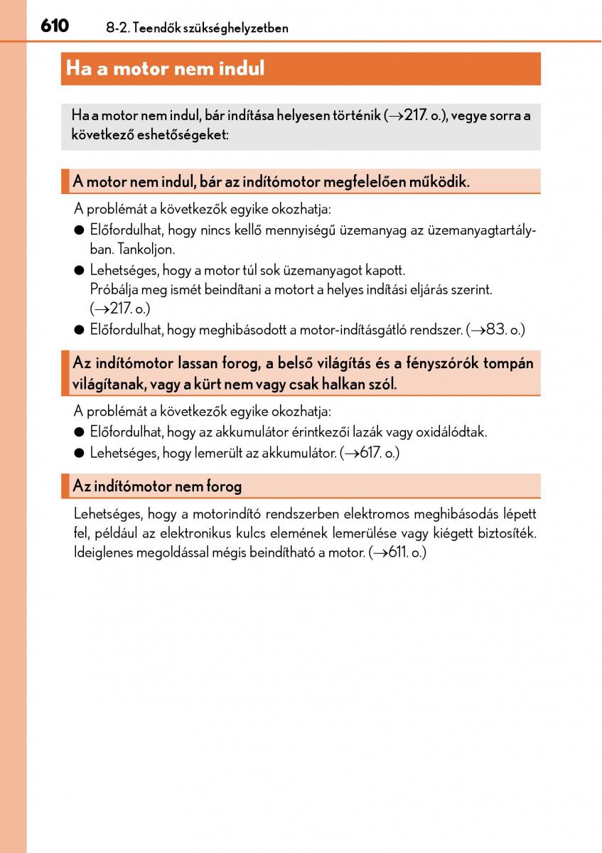 Lexus NX Kezelesi utmutato / page 610