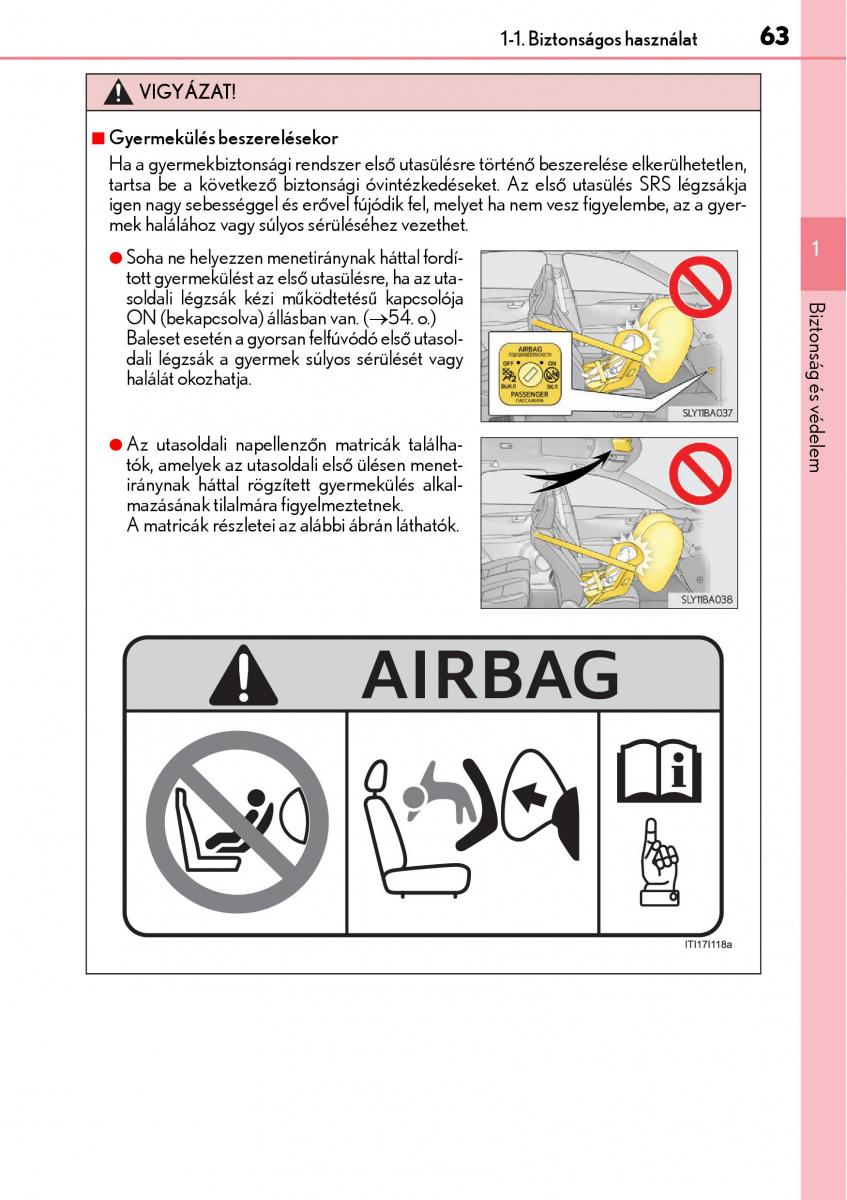 Lexus NX Kezelesi utmutato / page 63