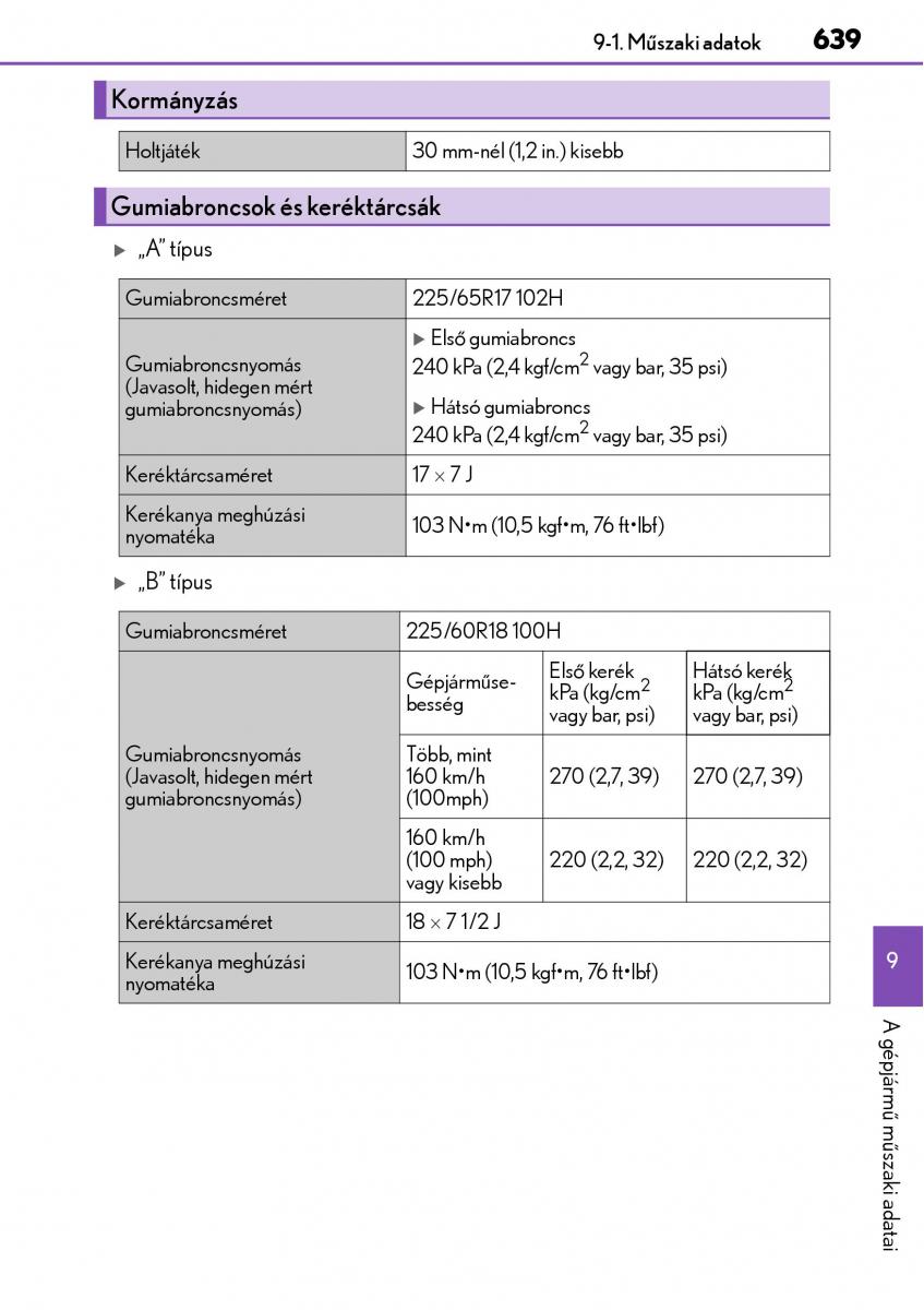 Lexus NX Kezelesi utmutato / page 639