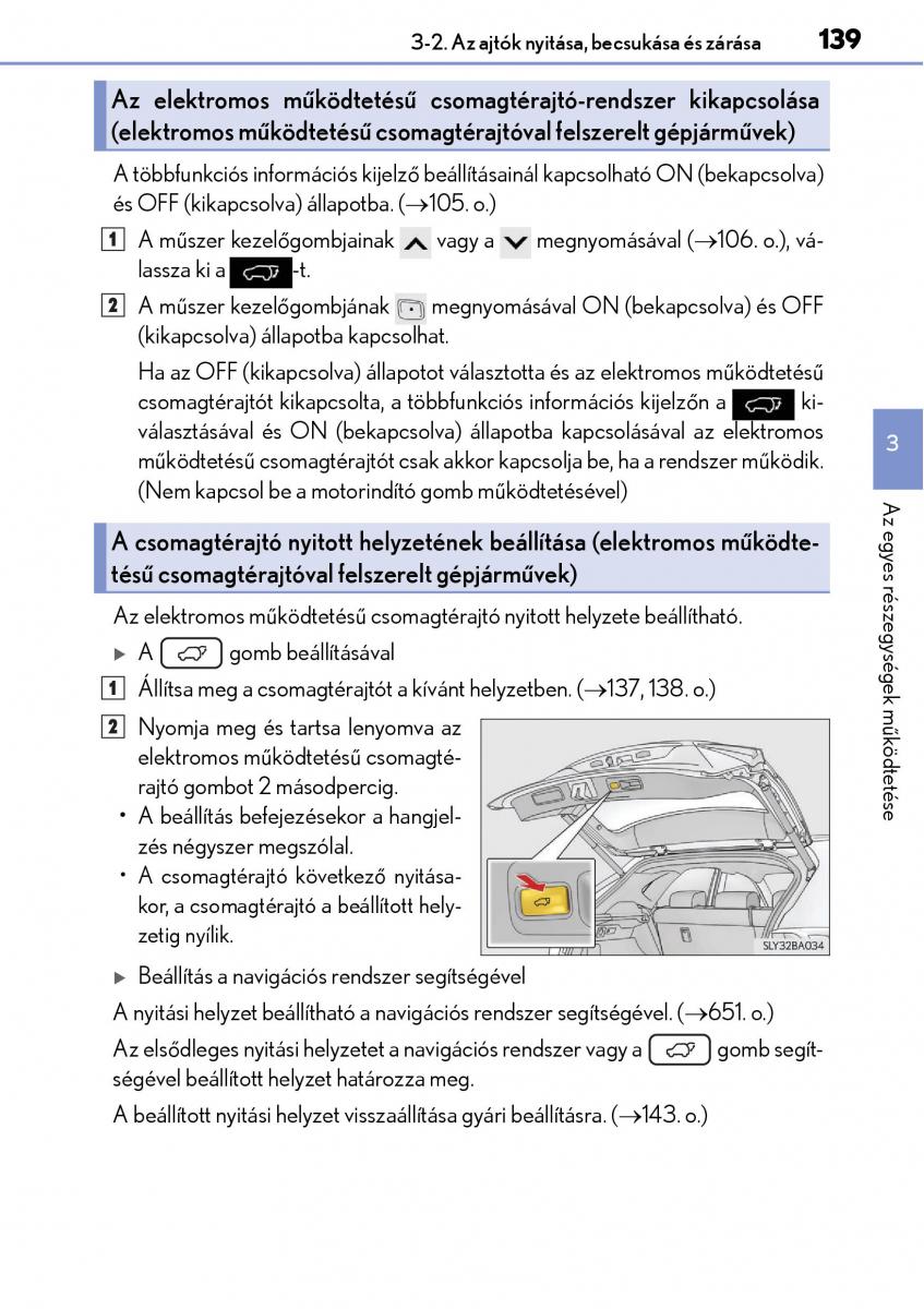 Lexus NX Kezelesi utmutato / page 139