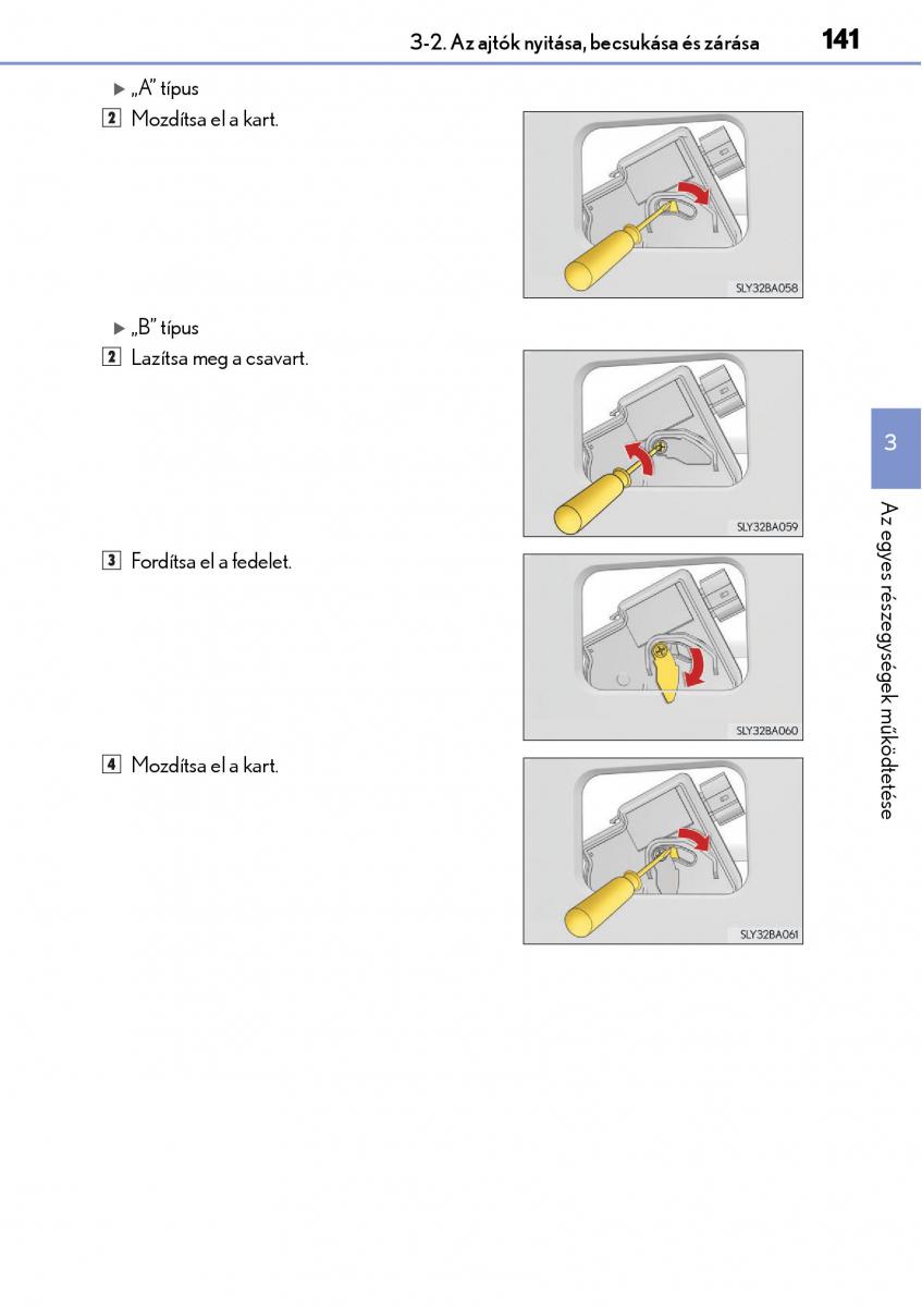 Lexus NX Kezelesi utmutato / page 141