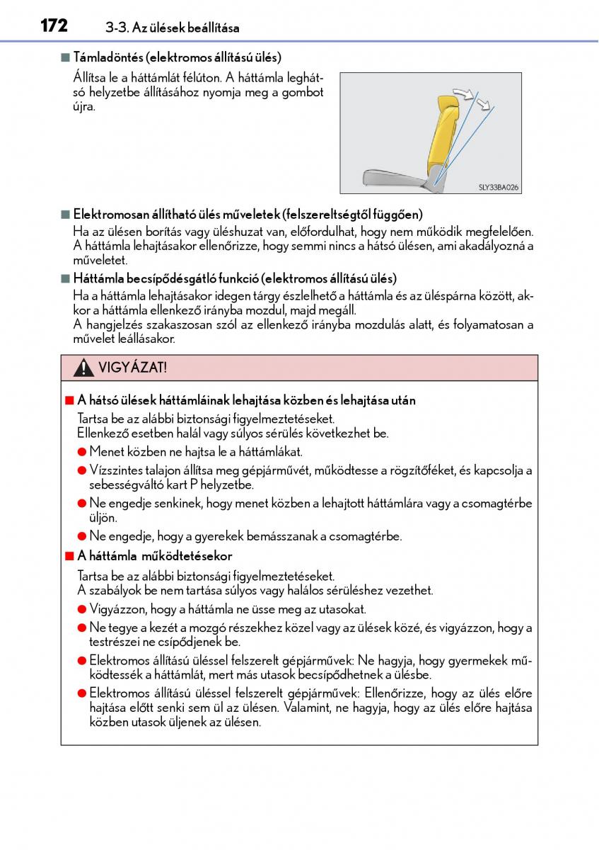 Lexus NX Kezelesi utmutato / page 172