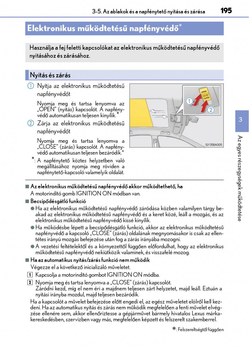 Lexus NX Kezelesi utmutato / page 195