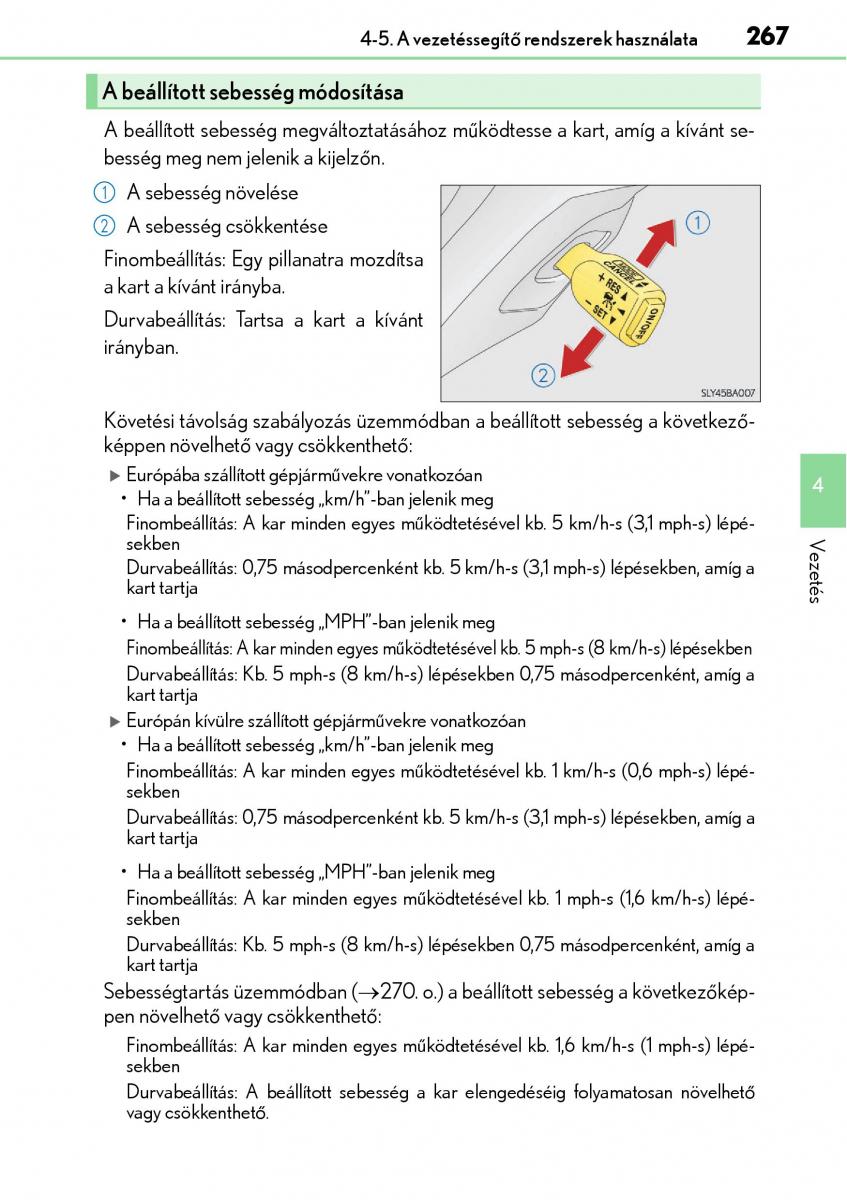 Lexus NX Kezelesi utmutato / page 267